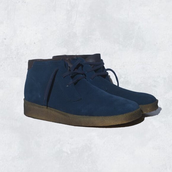 Padmore & Barnes Original Supreme suede Chukka desert boots size 9  crepe sole